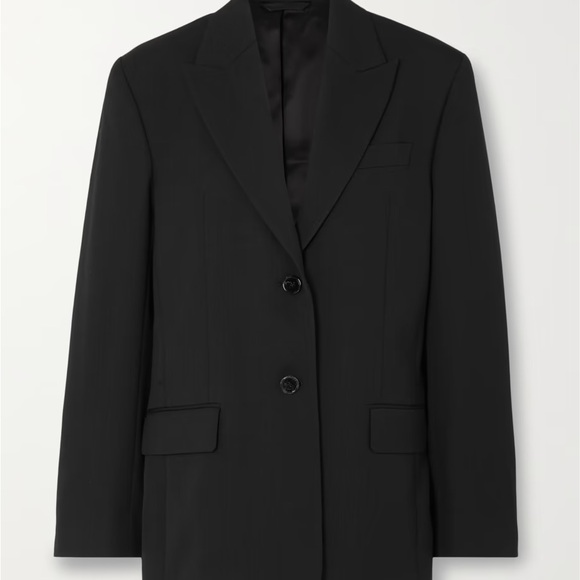 Acne Studios - recycled grain de poudre blazer